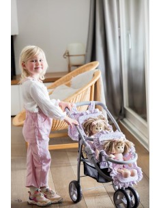 GEMELAR LILI GRIS Y FLOR 