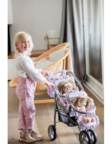 GEMELAR LILI GRIS Y FLOR 