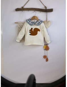 SUDADERA FAMILIA ARDILLA