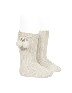 CALCETIN BOLAS COLOR LINO 