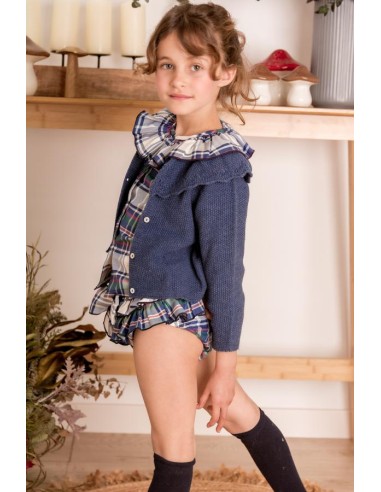 CHAQUETA PUNTO AZULINA MON PETIT 