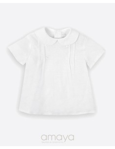 CAMISA BB JARETAS Y LINO CRUDO