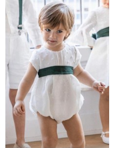 PELELE LINO BODOQUES Y FAJIN VERDE BOTELLA