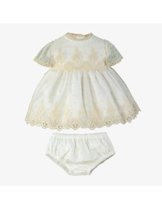 VESTIDO TUL Y BOLILLO 