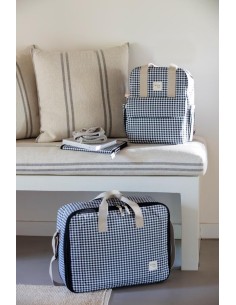 MALETA I LOVE VICHY NEGRO