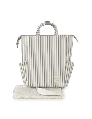 MOCHILA BOTTON RAYAS