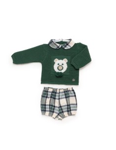 CONJUNTO PANTALON OSO VERDE MUSGO 