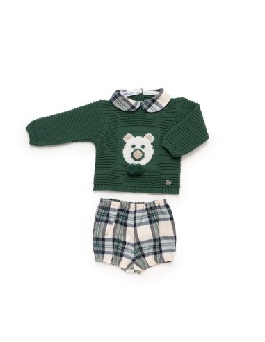 CONJUNTO PANTALON OSO VERDE MUSGO 