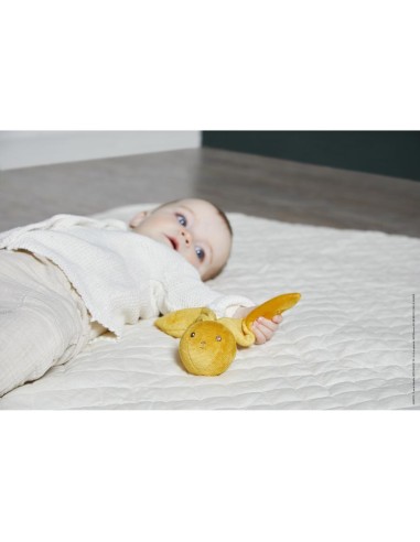 SONAJERO BOLA CONEJITO OCRE 