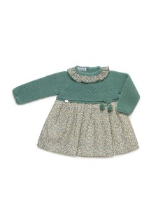 VESTIDO PUNTO CUADROS 