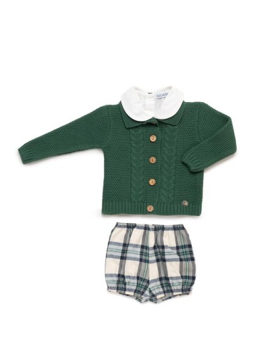 CONJUNTO CHAQUETA CUADROS 