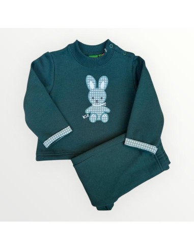 CHANDAL CONEJITO AZUL PETRÓLEO