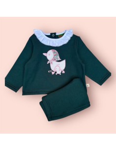 CHANDAL PATA AZUL PETRÓLEO