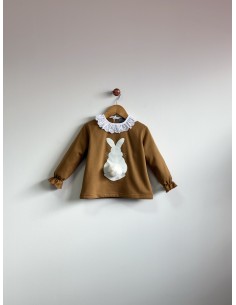SUDADERA CONEJO POMPÓN
