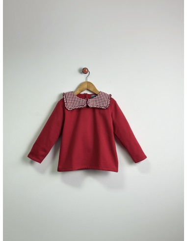 SUDADERA CUELLO VICHY