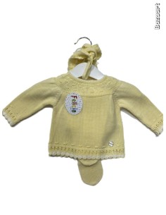 CONJUNTO 3 PCS AMARILLO 100  DRALOM