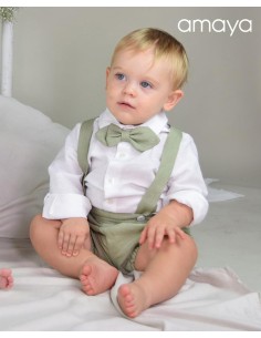 PANTALÓN LINO CAQUI