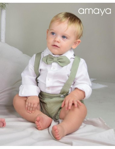 PANTALÓN LINO CAQUI