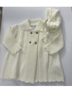 ABRIGO Y CAPOTA PUNTO COLOR...