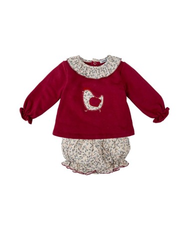 CONJUNTO GALLINITA BURDEOS