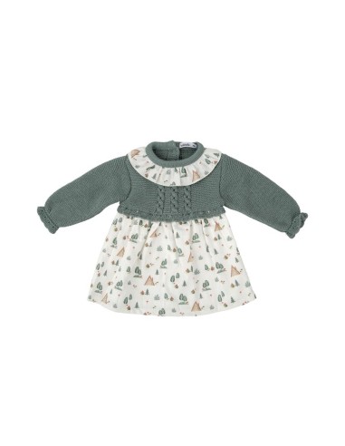 VESTIDO Y CAPOTA FAM  FIORDO