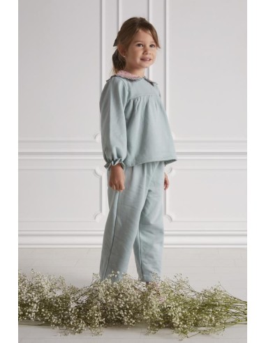 CONJUNTO FELPA NIÑA RIBERA