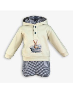 CONJUNTO SUDADERA CONEJO