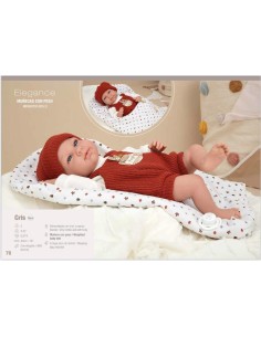 ELEGANCE 40CM CUERPO BLANDO EXTREMIDADES VINILO