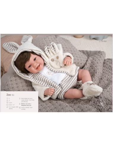 BEBÉ MARCOS 45CM 5KG EXTREMIDADES VINILO CUERPO BL