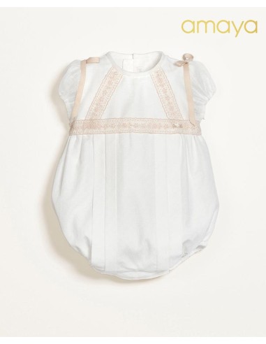 PELELE ENCAJE TOSTADO 