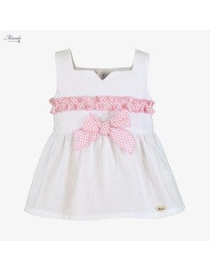 BLUSA RIBETE VICHY ROSA