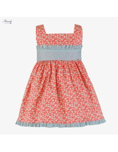 NIÑA VESTIDO ESPALDA CRUZADA