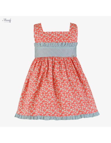 NIÑA VESTIDO ESPALDA CRUZADA