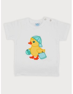 CONJUNTO CAMISETA PATO Y BOXER LICRA