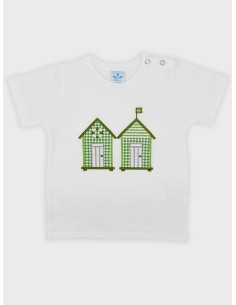 CONJ  FAMILIA FLORES CULETIN Y CAMISETA 