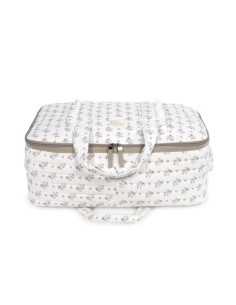 BOLSO MATERNAL BOTTON FLORES