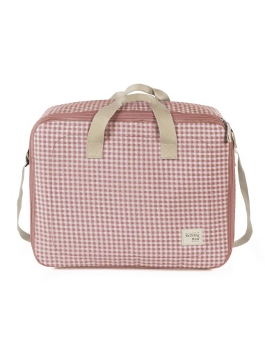 MALETA I LOVE VICHY ROSA