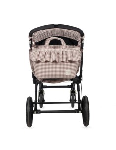 BOLSO CANASTILLA PRALINÉ VICHY MOKA 