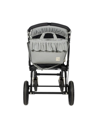 BOLSA CANASTILLA PRALINÉ VICHY MATCHA