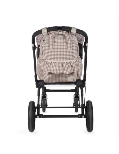 MOCHILA PRALINÉ VICHY MOKA 