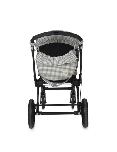 BOLSO CROSSBYGONDOLA PRALINÉ VICHY MATCHA