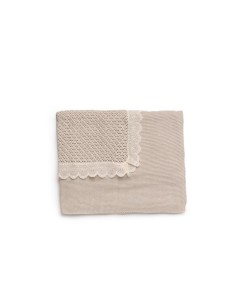 TOQUILLA COLOR LINO CON BOLILLO BAUTIZO 