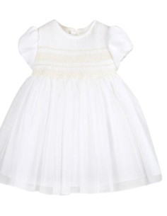 VESTIDO BAUTIZO BORDADO A MANO 