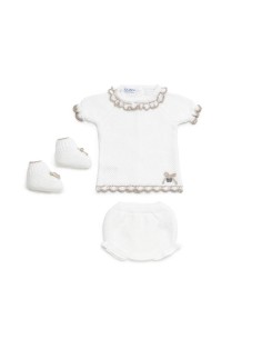 CONJ  3 PCS ONDAS COMBINADA BLANCO