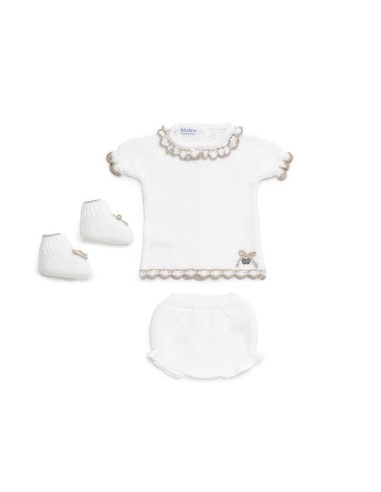 CONJ  3 PCS ONDAS COMBINADA BLANCO