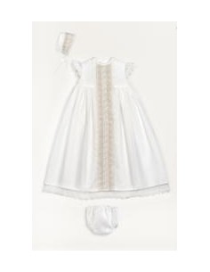 FALDÓN BAUTIZO DETALLES TOSTADOS