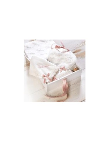 PACK BAUTIZO CRUDO / ROSA