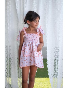 VESTIDO NIDO ELÁSTICO NARANJAS