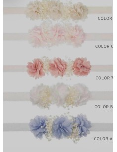 CINTA GASA TRES FLORES 