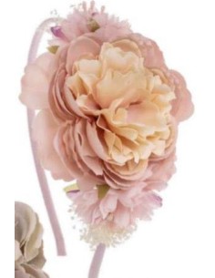 DIADEMA FLORES GRANDES IDOIA